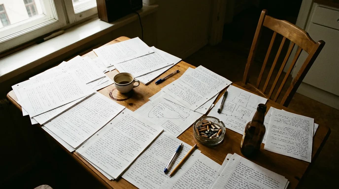 The kitchen table, Missoula.